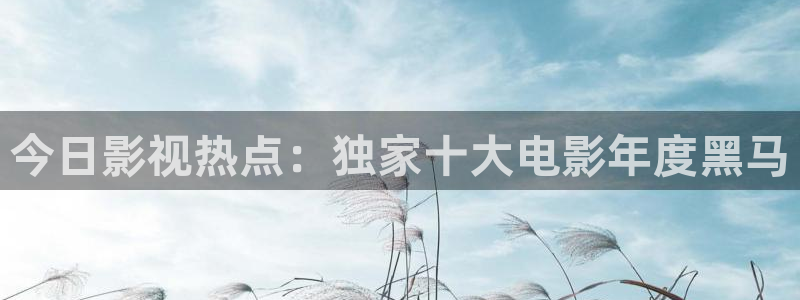 青青草伊人影院：今日影视热点：独家十大电影年度黑马